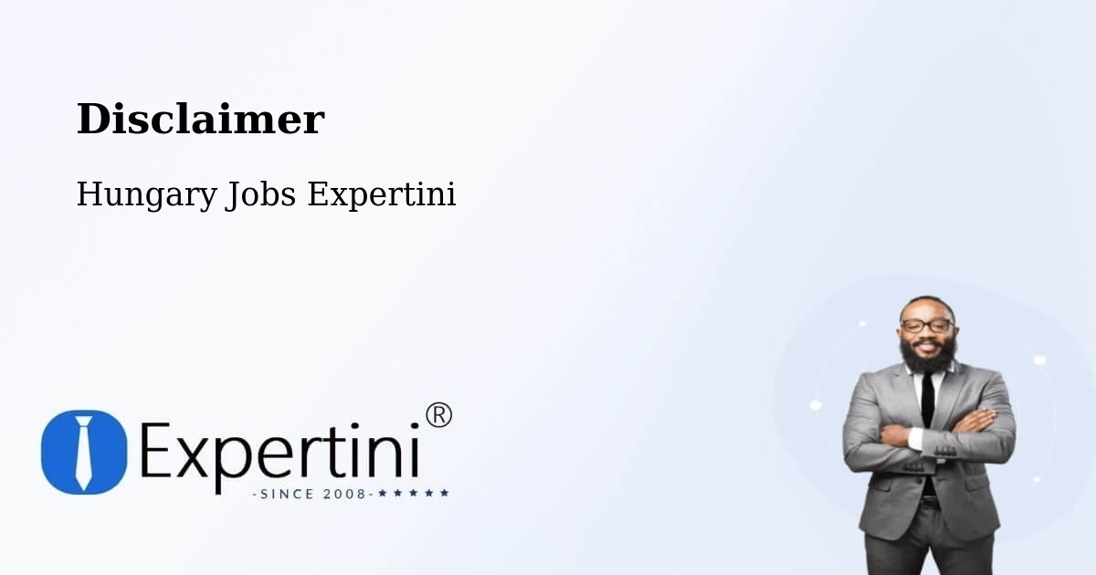 Disclaimer – Aba - Hungary Jobs Expertini