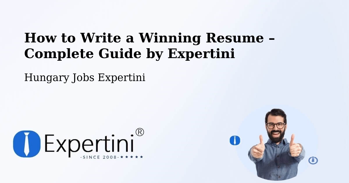 Resume Writing Guide for Job Seekers – Aba - Aba, Hungary Jobs Expertini